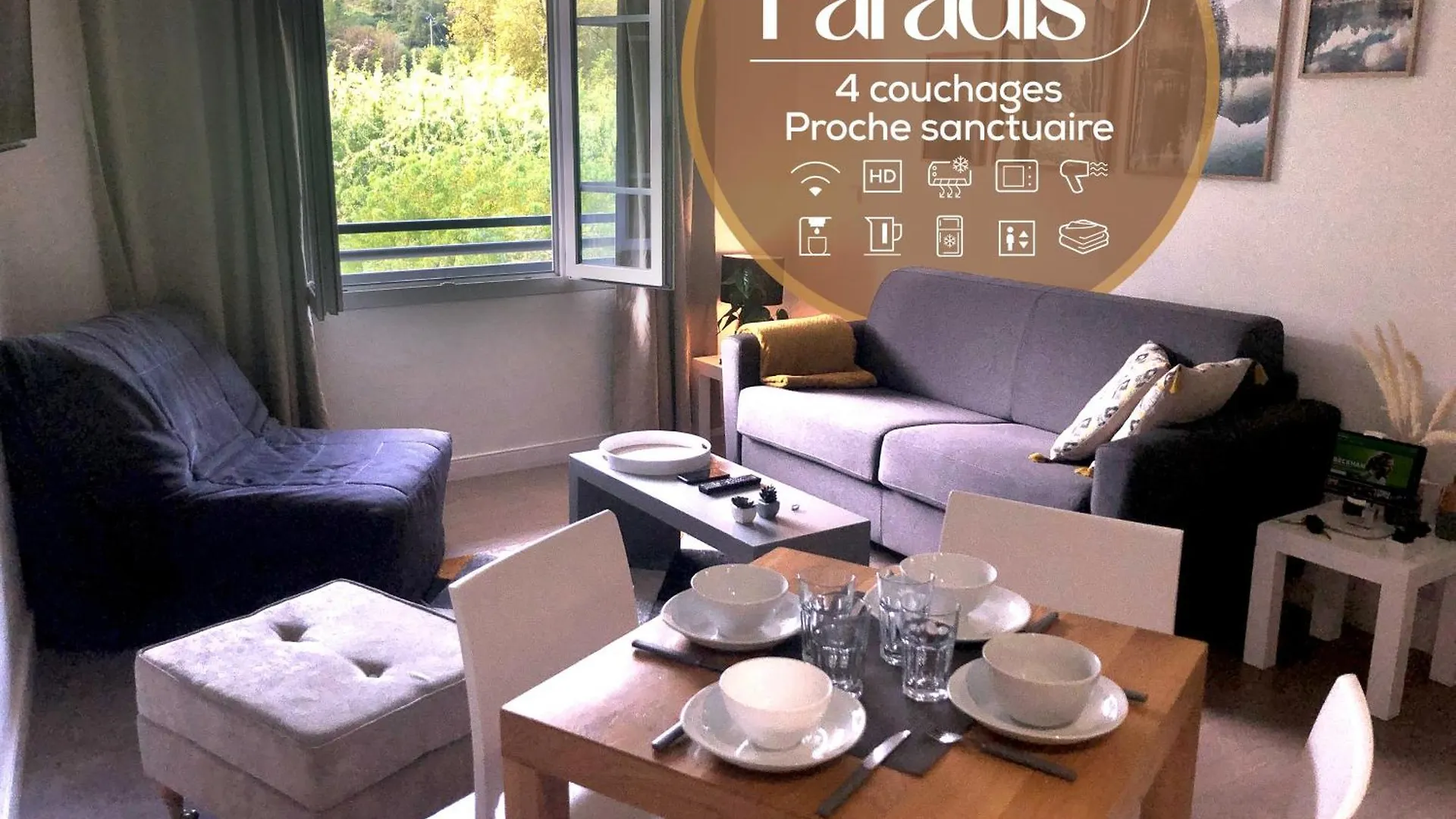 Paradis 401 T2 Apaisant Au Coeur De Lourdes